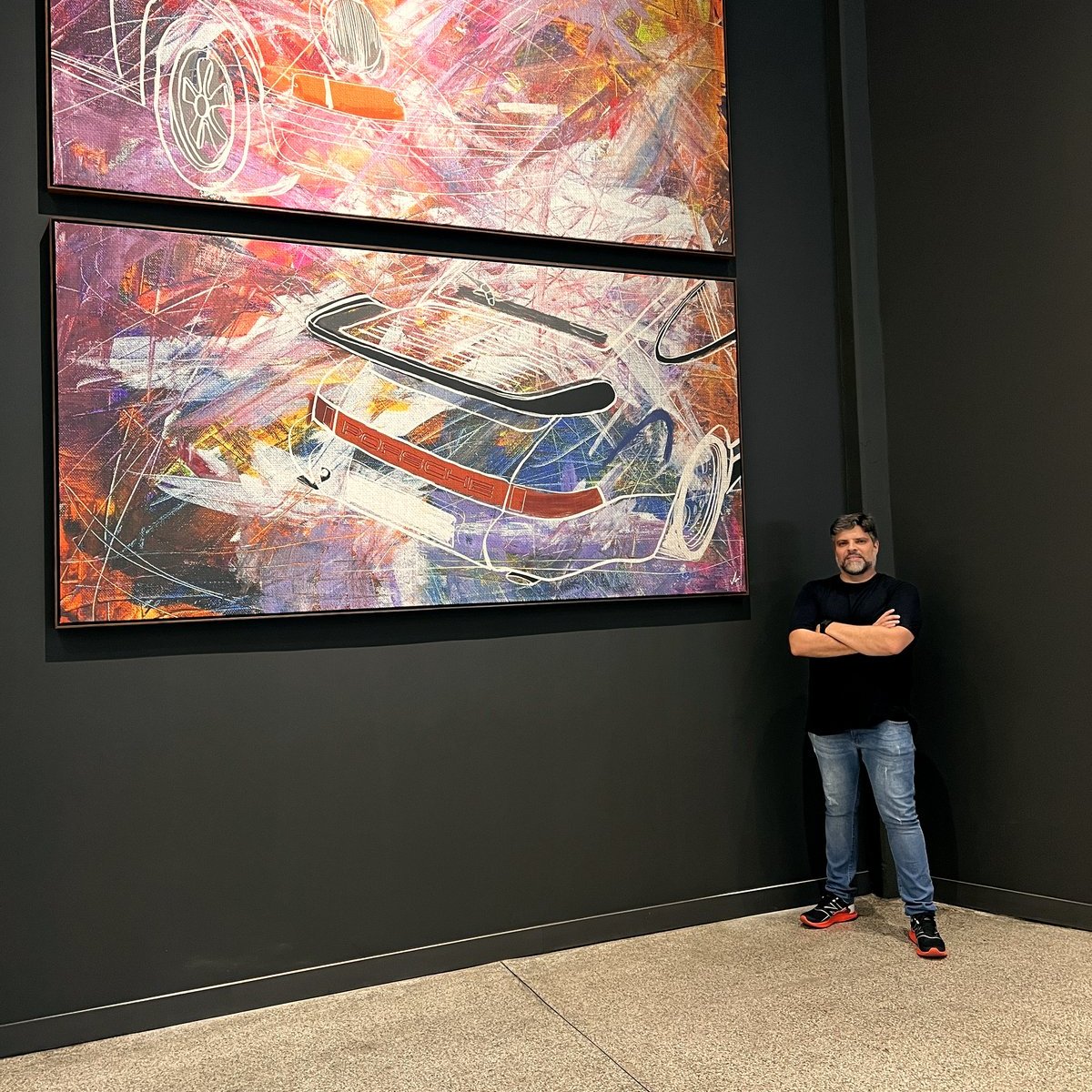 Porsche 911 | Díptico — arte automotiva de Vinícius S. Carvalho